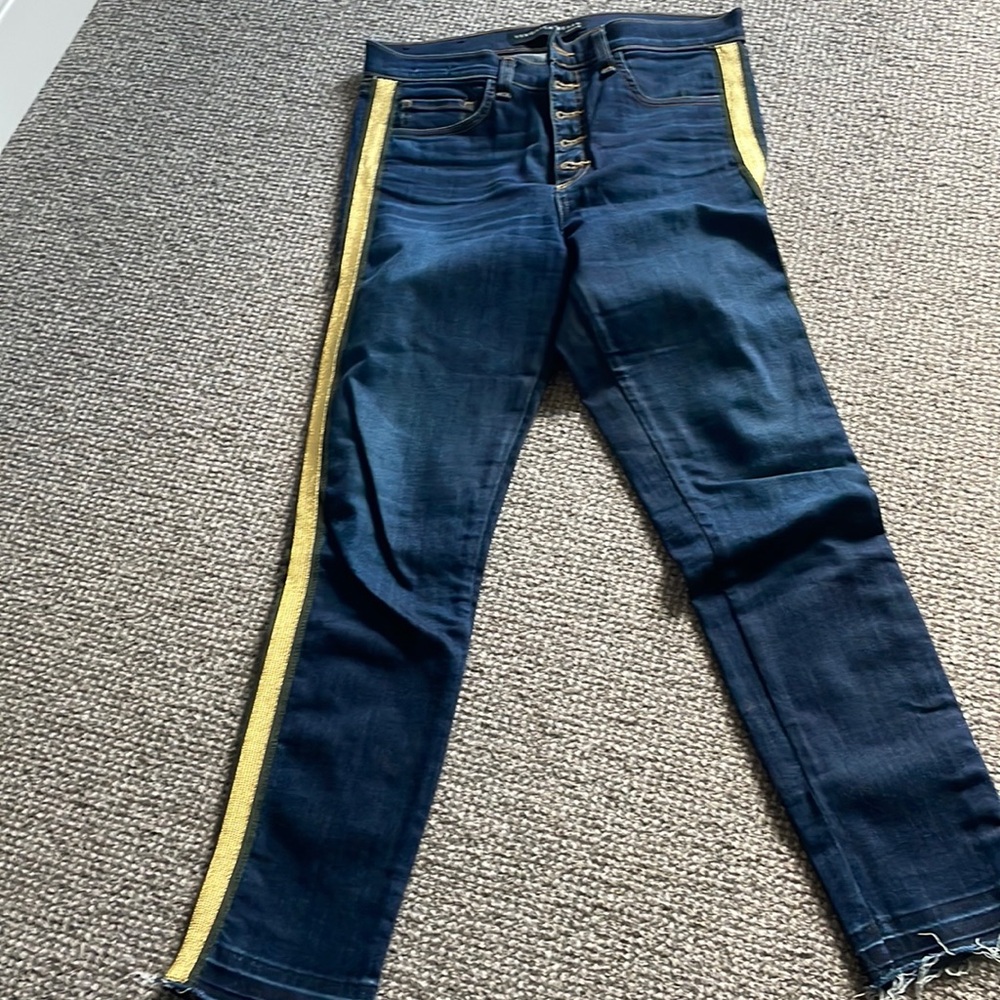 Veronica Beard Sz 27 Debbie 10” skinny jean